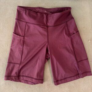 Magenta Biker Shorts